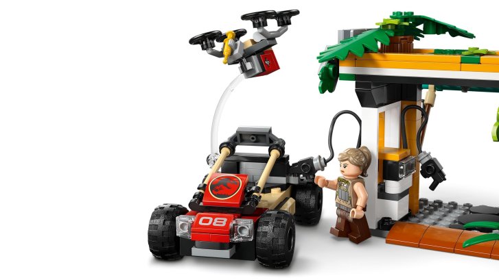 76973 Lego Jurassic World - Mise pro sledování raptora a titanosaura
