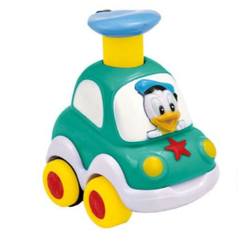Clementoni - Autíčko Press & Go Donald Duck