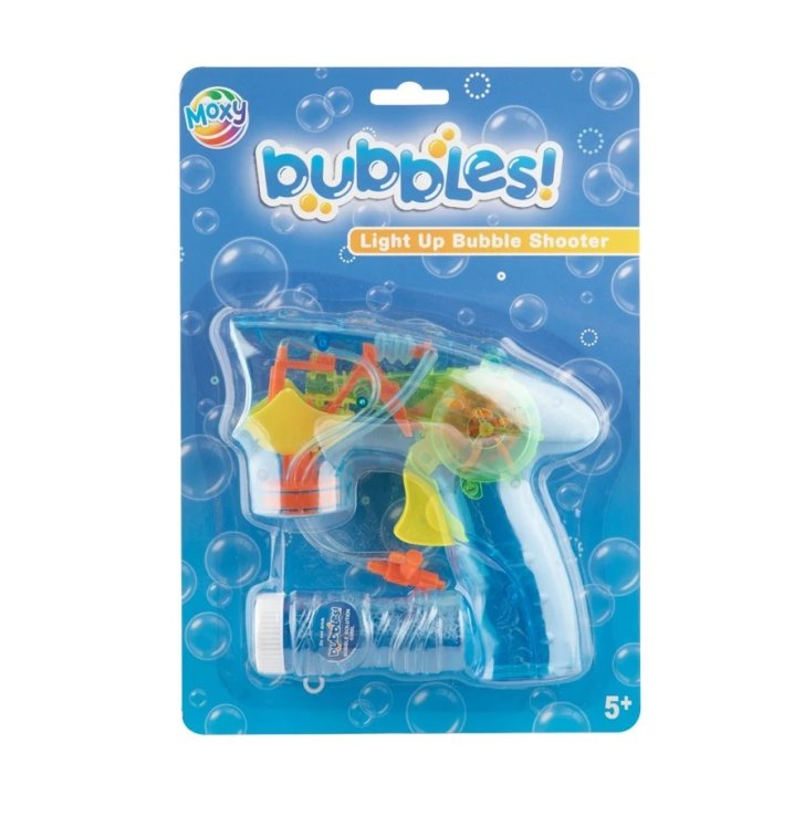 Svítící bublifuková pistole Růžová