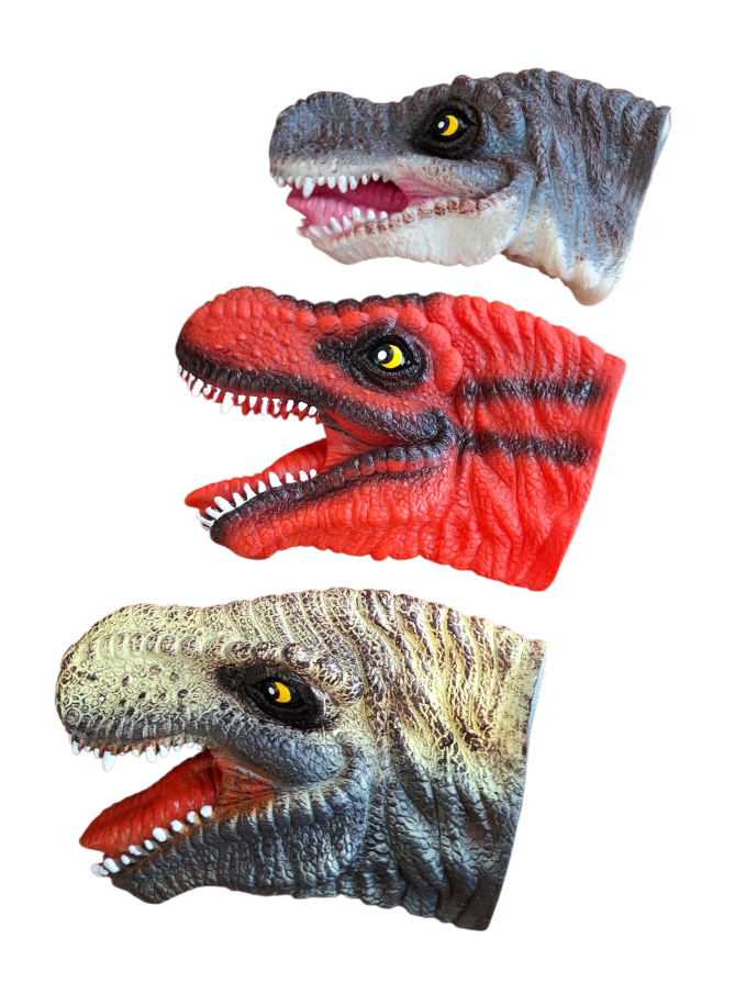 Gumový maňásek - Dinosaurus
