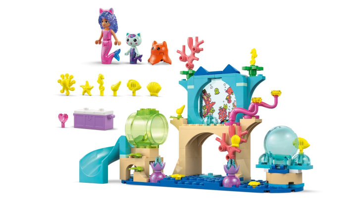 11204 Lego Gabby's Dollhouse – Dobrodružství v akváriu mořské víly Gábi