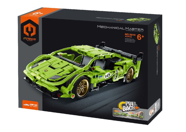 Mechanical Master - Zelené super auto