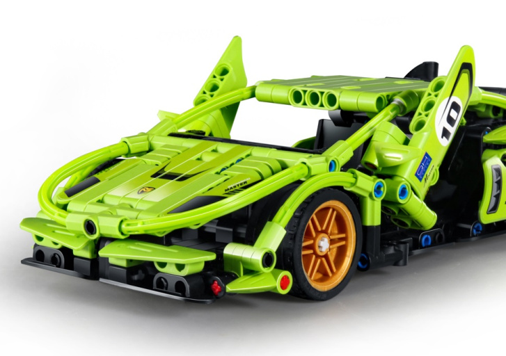 Mechanical Master - Zelené super auto
