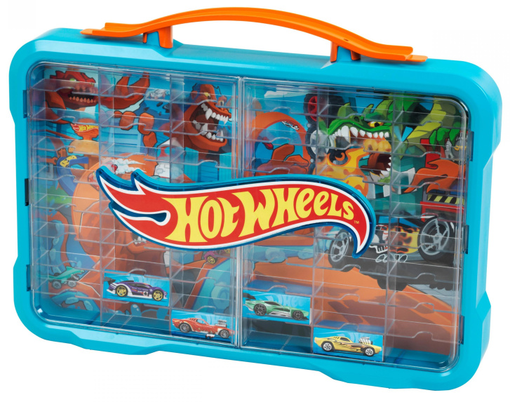 Hot Wheels – Sběratelská vitrína s osvětlením
