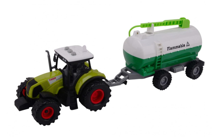Farmářský traktor S Cisternou