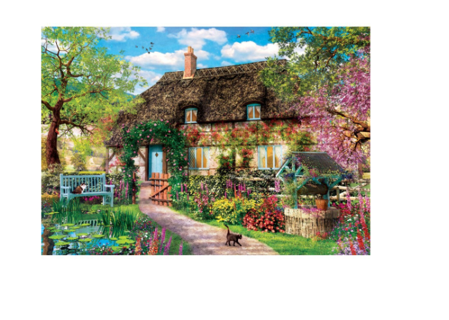 Puzzle 1000 – Stará chata