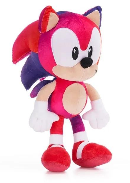 Sonic - Plyšová postavička 30 cm Červený