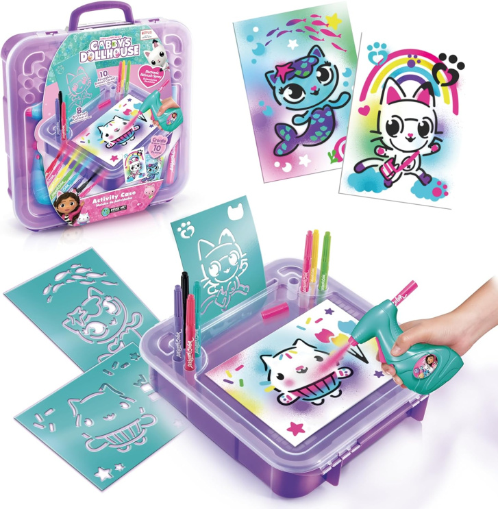 Gabby's Dollhouse – Kreativní sada Airbrush