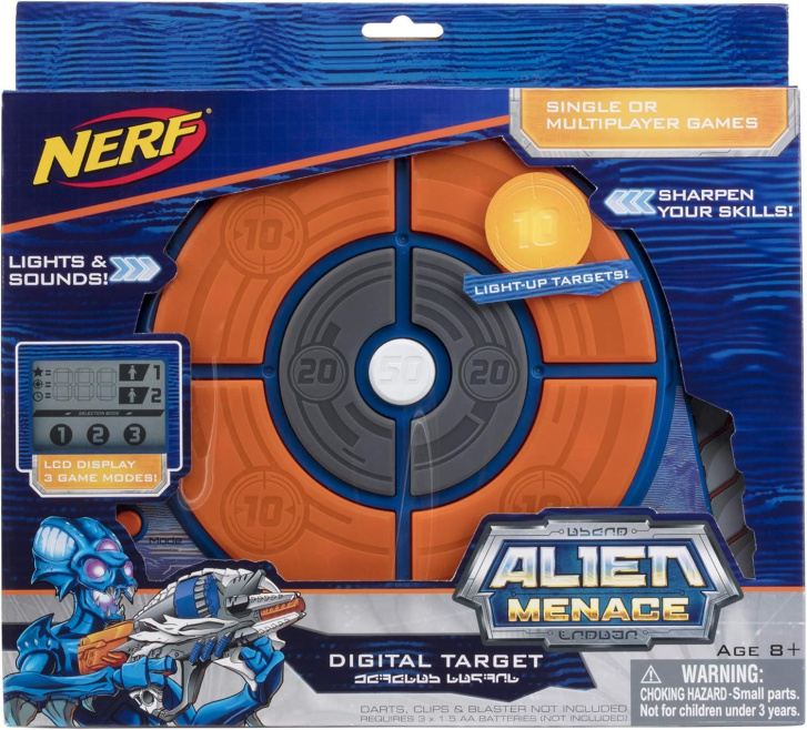 Nerf Alien Menace – Digitální terč