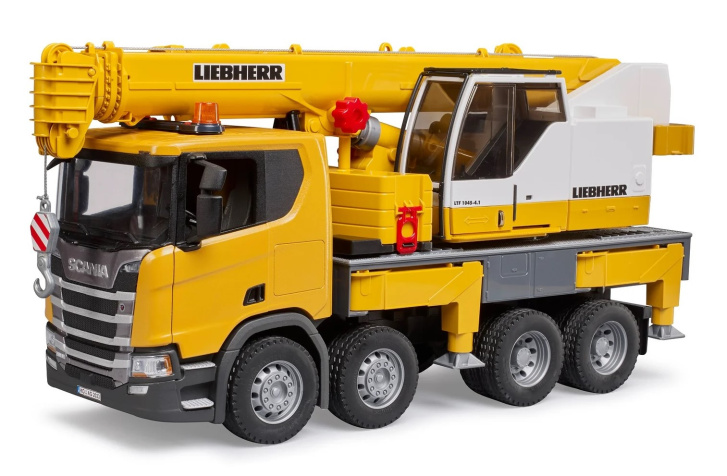 Bruder – Vozidlo Scania 560R s jeřábem Liebherr