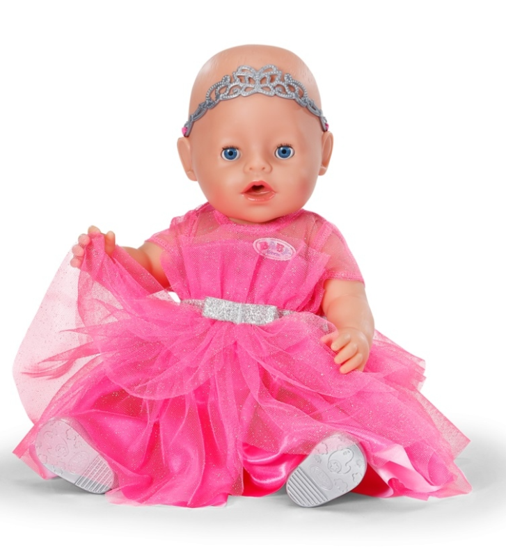 Baby Born – Šaty s čelenkou
