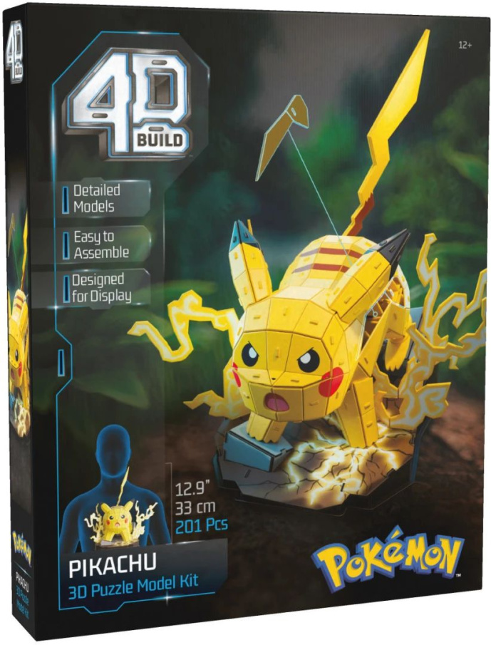 Stavebnice 4D Pokémon – Pikachu