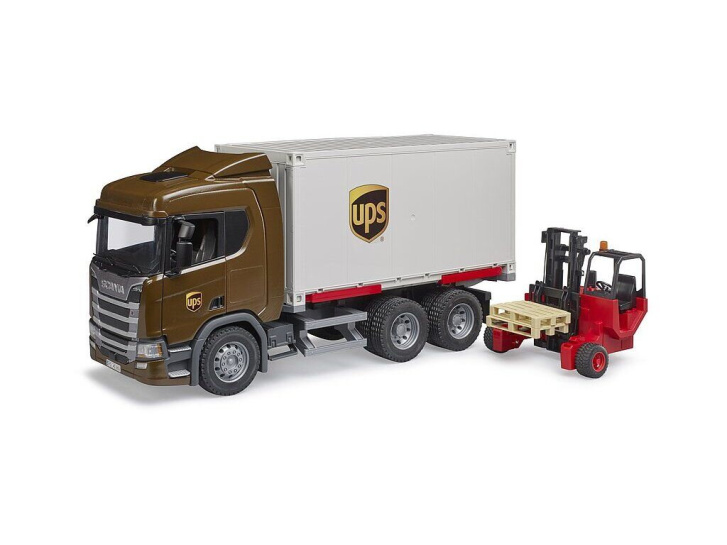 Bruder – Logistický vůz UPS Scania