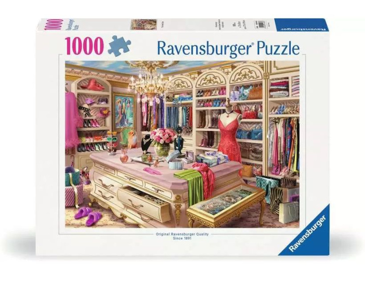 Puzzle 1000 – Vytoužený šatník