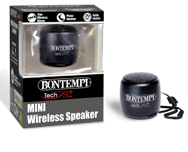 Bontempi – Mini reproduktor Černý