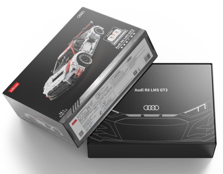 RC - Stavebnice Audi R8 LMS GT3 1:8