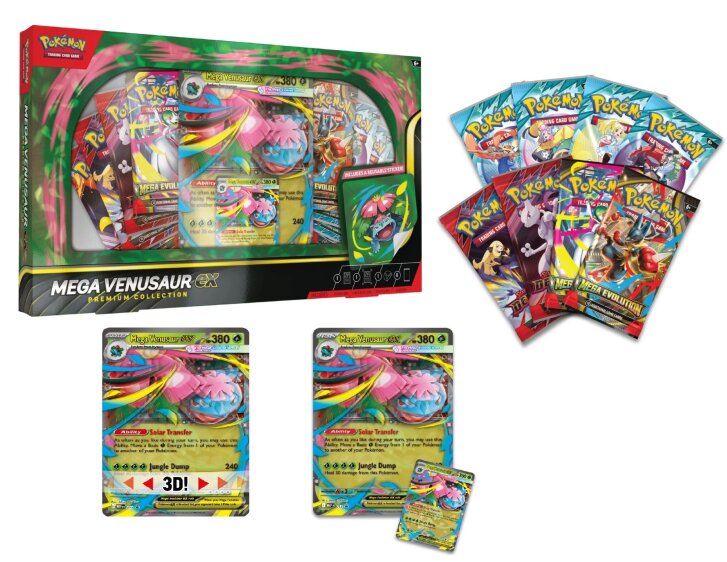 Pokémon TCG: Mega Venusaur ex Premium Collection