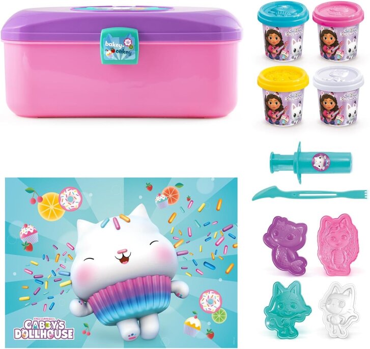 Gabby's Dollhouse – Kufřík s plastelínou