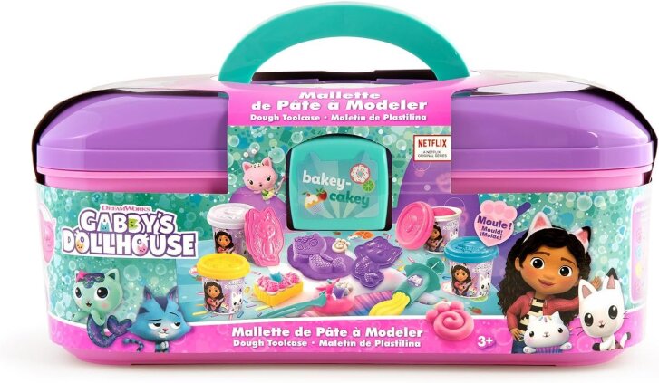 Gabby's Dollhouse – Kufřík s plastelínou