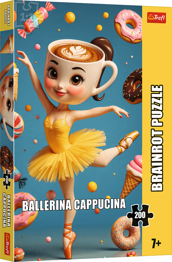 Puzzle 200 - BrainRot: Ballerina Cappucina