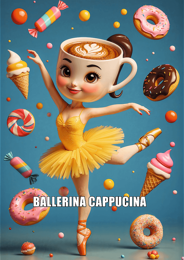 Puzzle 200 - BrainRot: Ballerina Cappucina