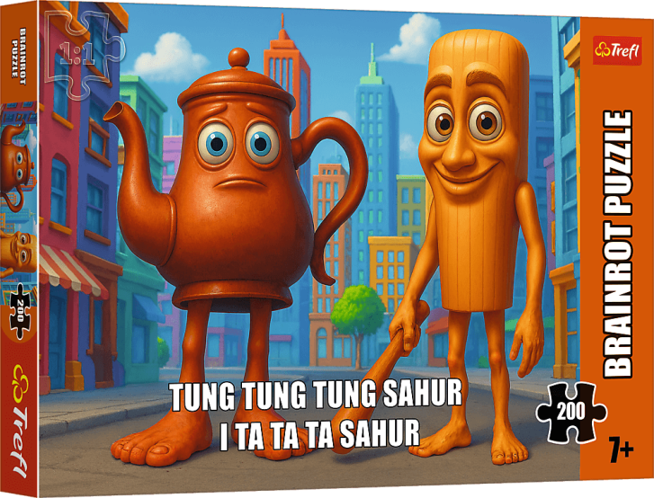 Puzzle 200 - BrainRot: Tung Tung Sahur I Ta Ta Ta Sahur