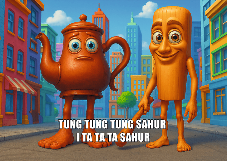 Puzzle 200 - BrainRot: Tung Tung Sahur I Ta Ta Ta Sahur