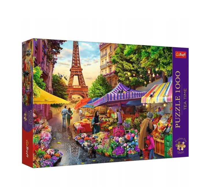 Puzzle 1000 – Květinový trh