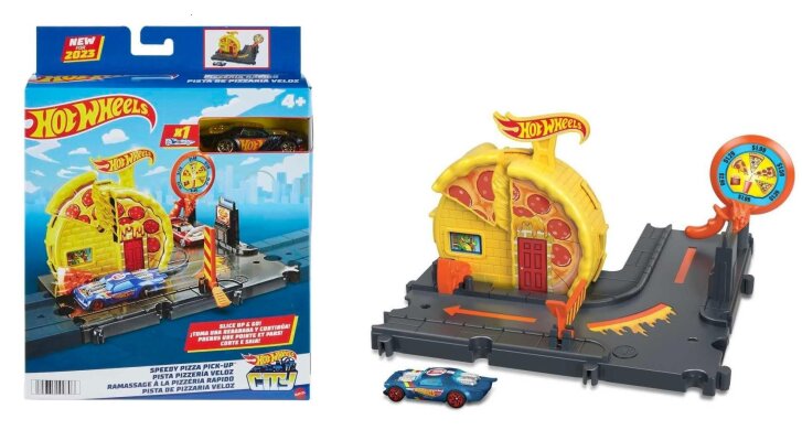 Hot Wheels City – Dráha s vozidlem HKX44