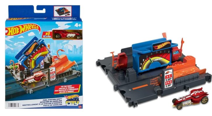 Hot Wheels City – Dráha s vozidlem HKX45