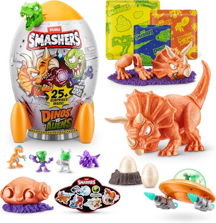 Smashers – Dino vs. Alien Zelený Dino