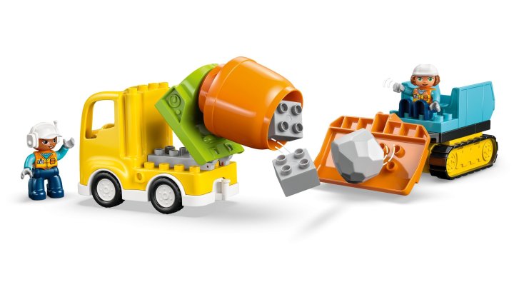 10476 Lego Duplo – Staveniště a vozidla 3 v 1