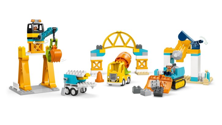 10476 Lego Duplo – Staveniště a vozidla 3 v 1