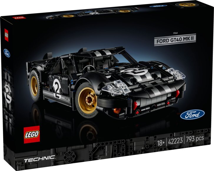 42223 Lego Technic – Závodní auto 1966 Ford GT40 MKII
