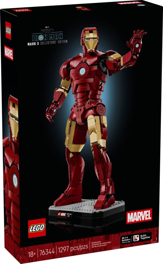 76344 Lego Marvel – Iron Man Mark 3: sběratelská edice
