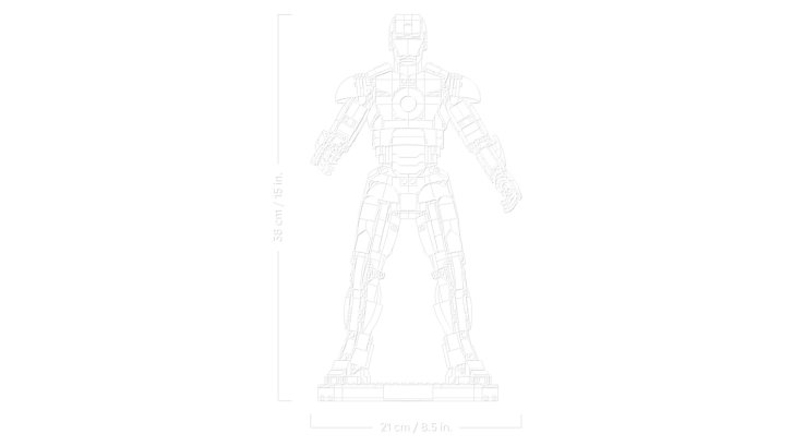 76344 Lego Marvel – Iron Man Mark 3: sběratelská edice