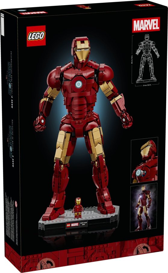 76344 Lego Marvel – Iron Man Mark 3: sběratelská edice