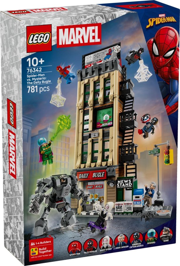 76342 Lego Marvel – Spider-Man vs. Mysterio: Daily Bugle