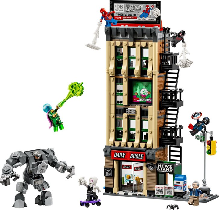 76342 Lego Marvel – Spider-Man vs. Mysterio: Daily Bugle