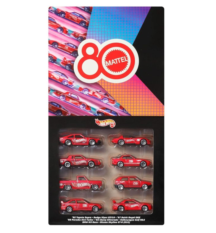 Hot Wheels – Sada autíček 8 ks