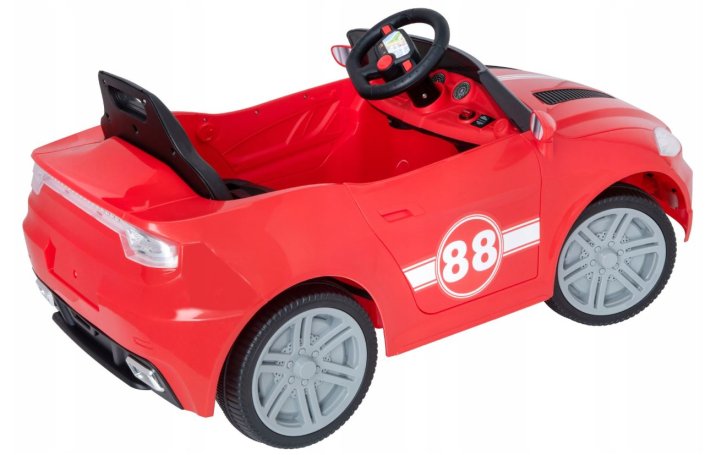 Evo – Elektrické auto červené
