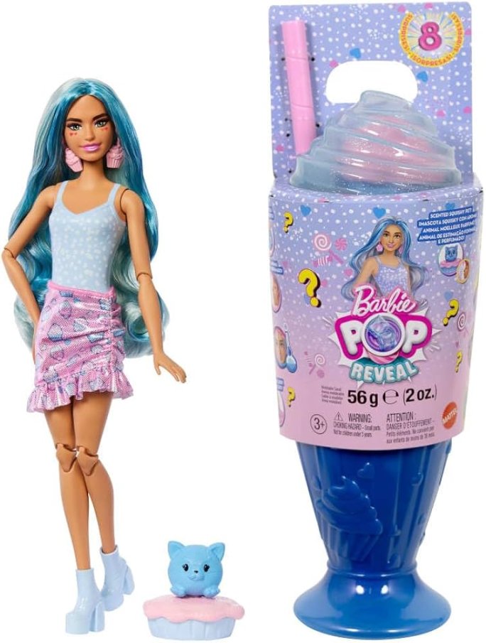 Barbie – Pop Reveal Modrá