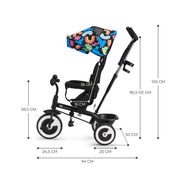 Kinderkraft – Tříkolka Aston