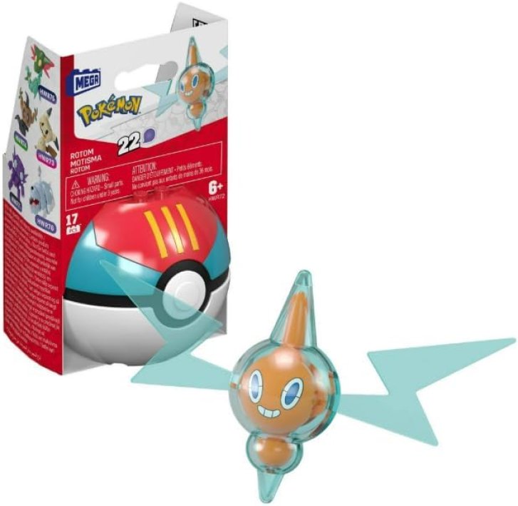 Mega Construx - Pokémon Pokeball Rotom Motisma