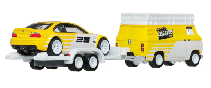 Hot Wheels – Autíčko BMW M3 + tahač
