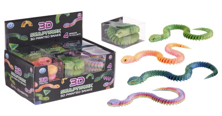 3D Had flexibilní 45 cm