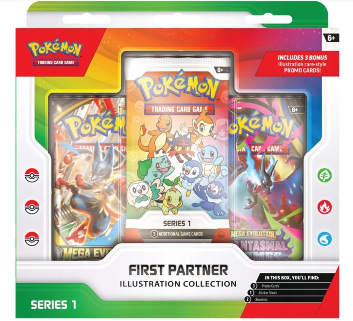 Pokémon TCG: First Partner – Ilustrovaná kolekce