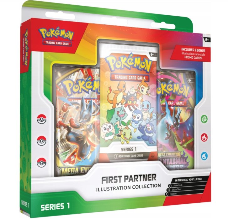 Pokémon TCG: First Partner – Ilustrovaná kolekce