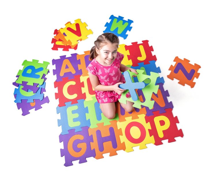 Pěnové puzzle - Abeceda