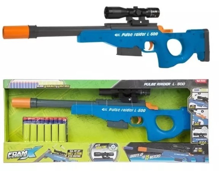 Foam StikeX - Pistole Pulse Raider L-500